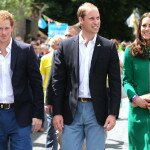 Kate Middleton, Prince William, Prince Harry Opening of Tour De France