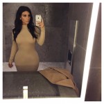 Kim Kardashian Bathroom Selfie