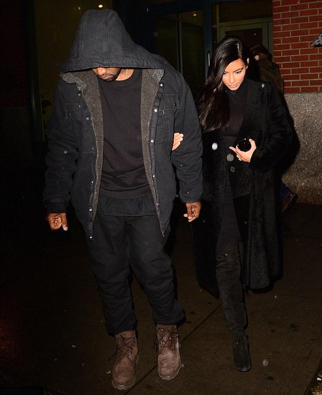 Kim Kardashian & Kanye West Date Night NYC