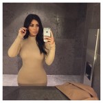 Kim Kardashian Sharing Selfies a Date Night with Kanye West
