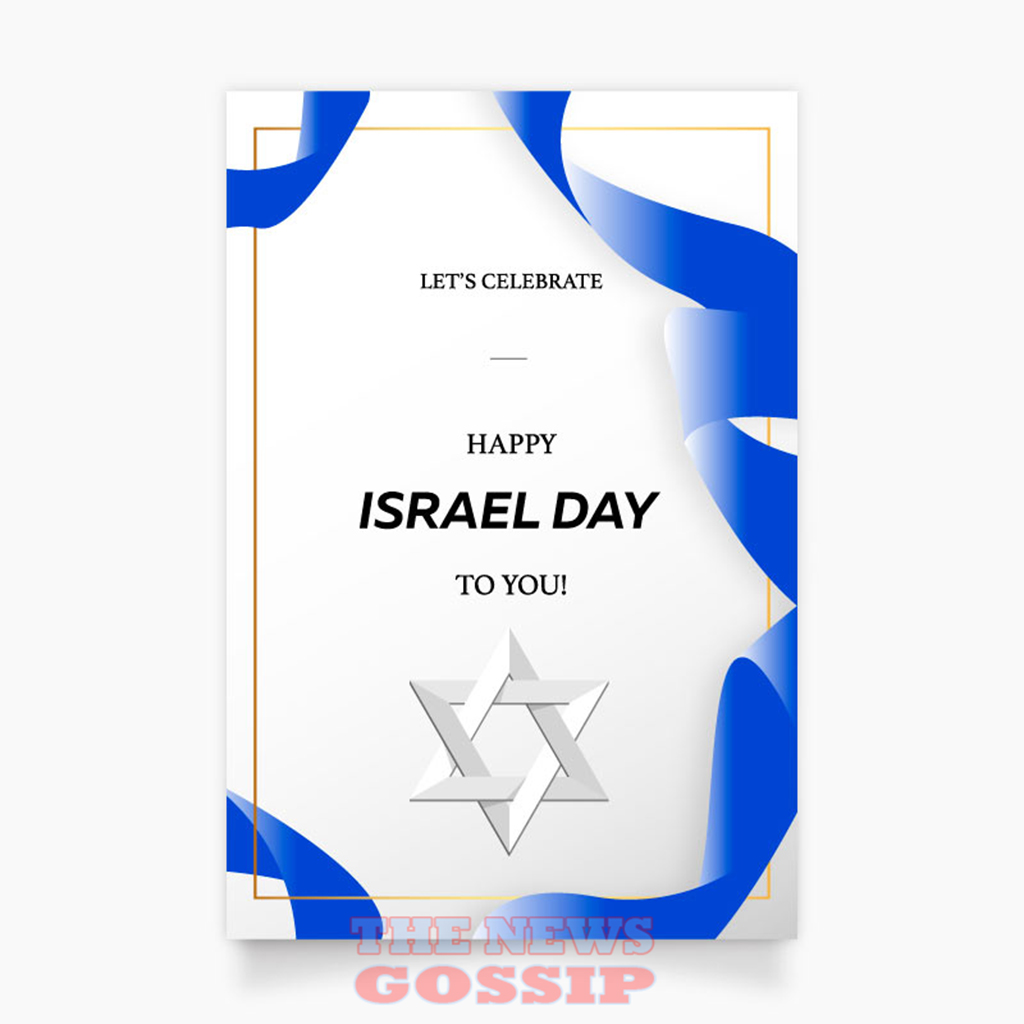 Israel Independence Day Greeting Cards 2024