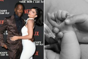 Kylie Jenner and Travis Scott Name Son Wolf Webster
